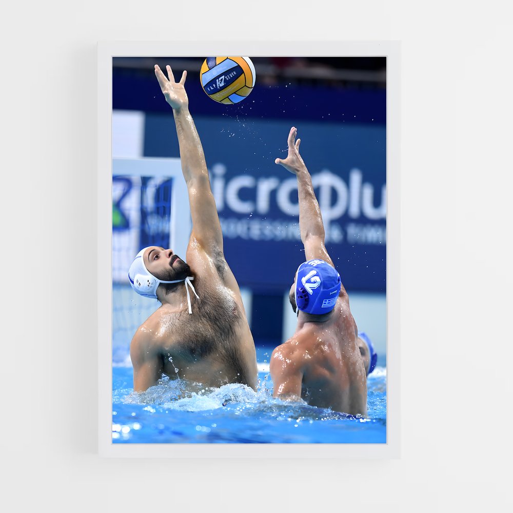 Poster Water Warriors – affiche Water-polo (vue 3)